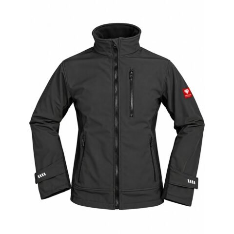 Jakne Soft Shell, Gri e mbyllur